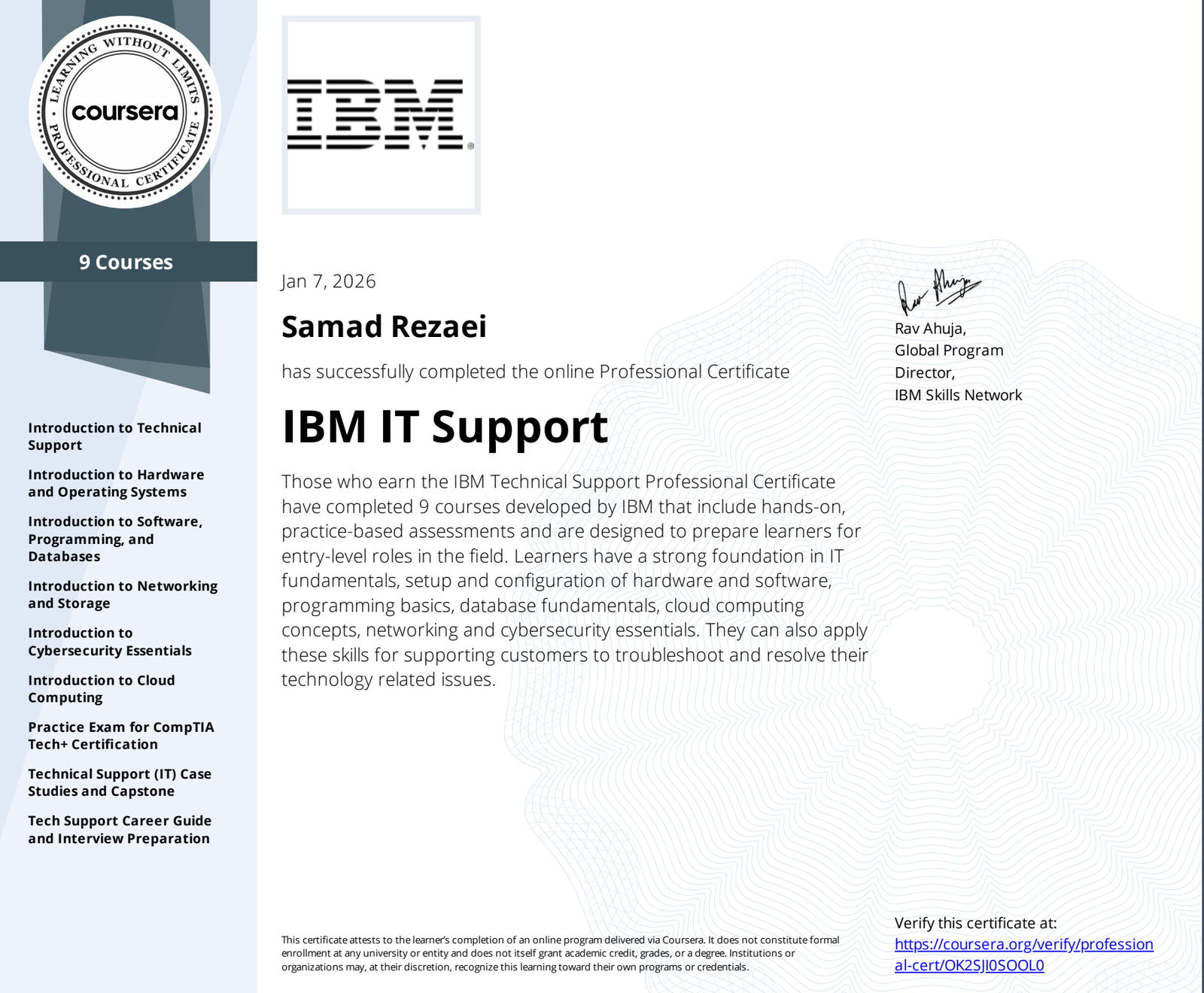 IBM IT-Support-Spezialist
